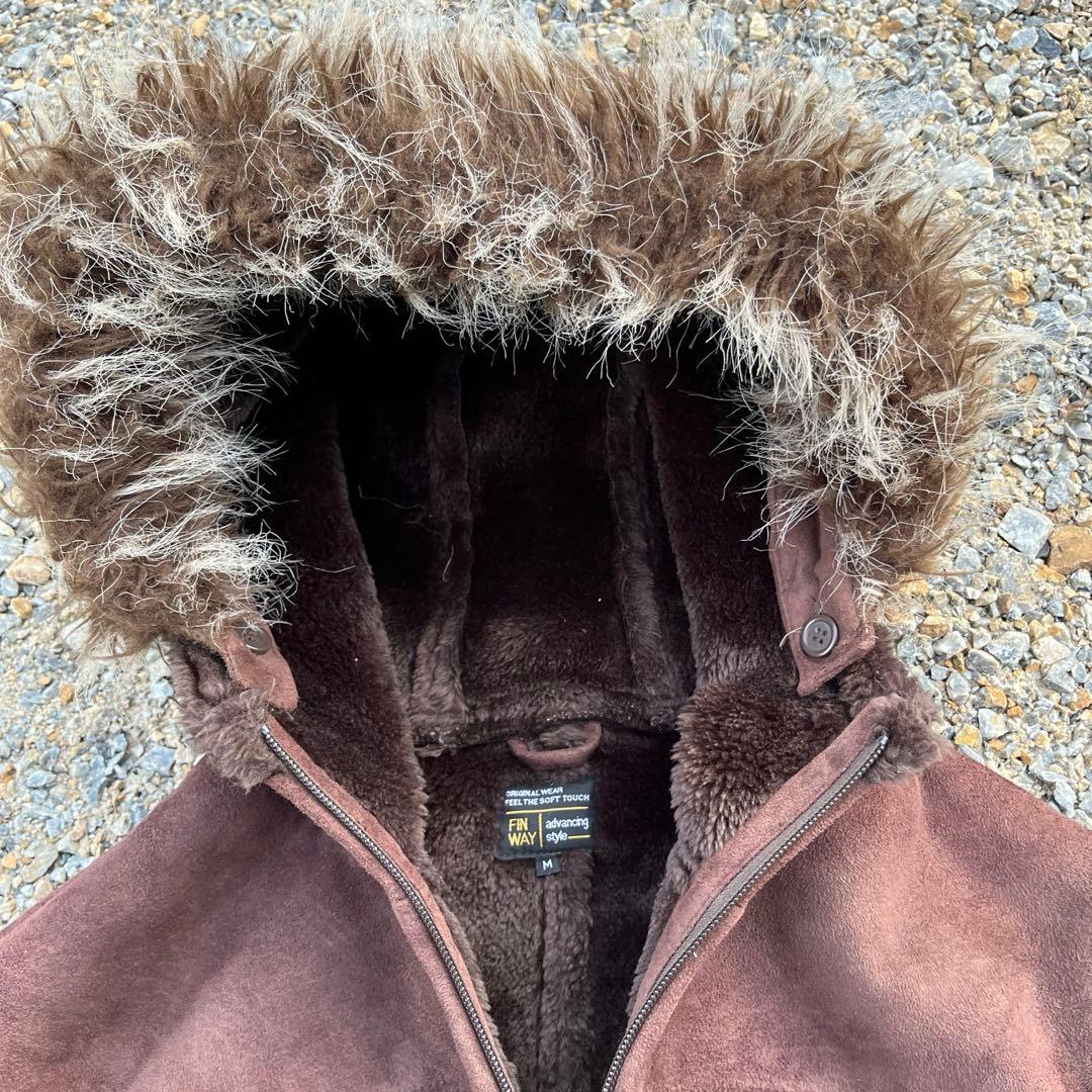 00s y2k suede fur jacket archive 平成 グランジ - メルカリ