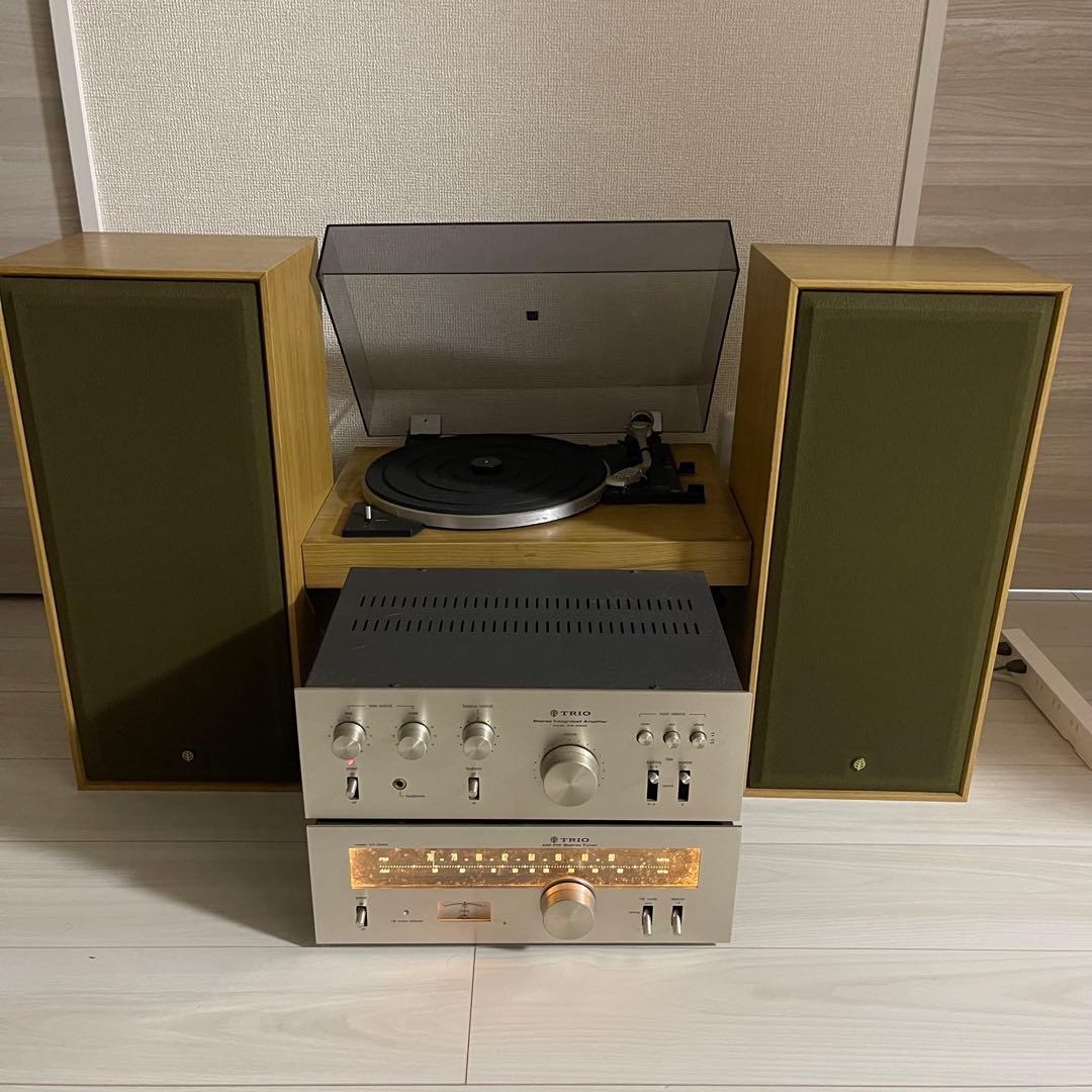 【らぶり】TRIO システムコンポ レコードプレーヤー KENWOOD ① TRIO KP-4000の仕様 トリオ