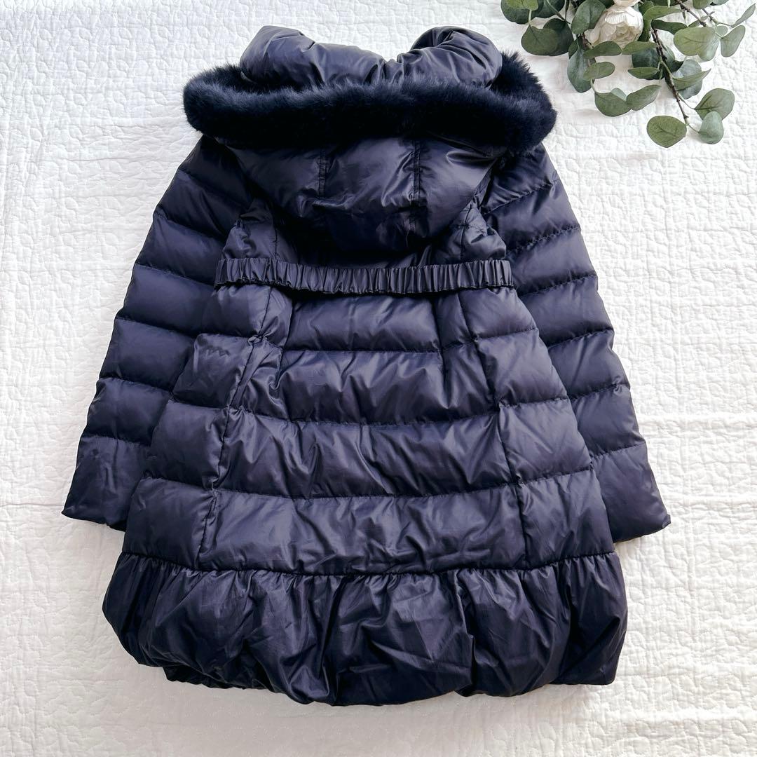 極美品✨ 組曲 ダウン コート フード ファー 3way ネイビー 150 - メルカリ