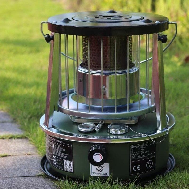 新型 石油ストーブ タンク容量4.5L 360% 循環対流型 高効発熱