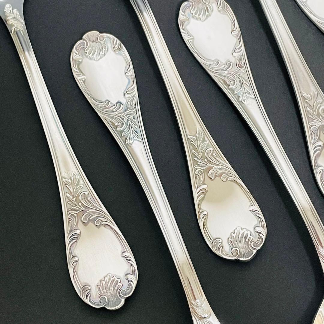 正規品 Christofle クリストフルシルバー マルリー スープ スプーン 6