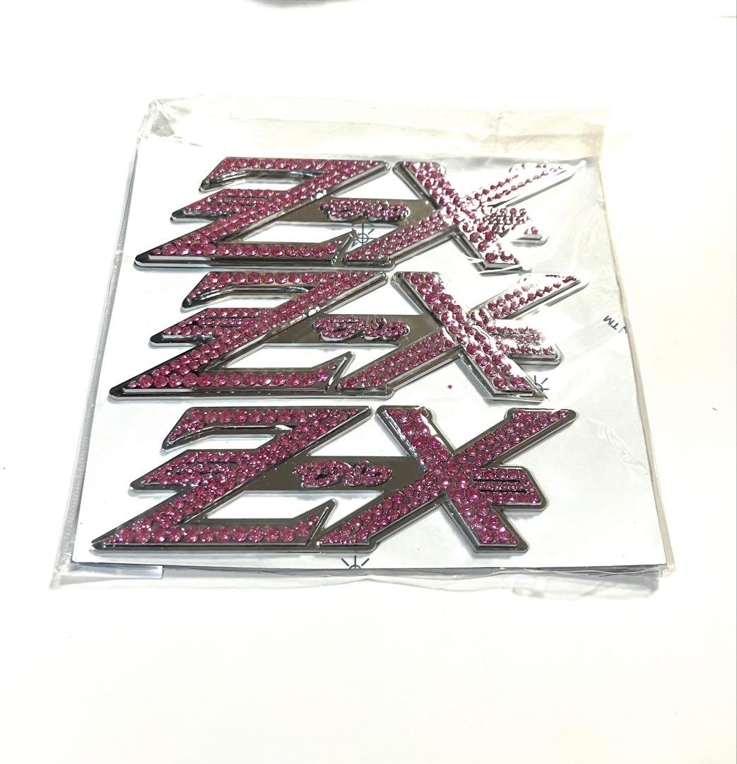 ライブディオZXクリスタルエンブレムステッカー ピンク DIO - メルカリ