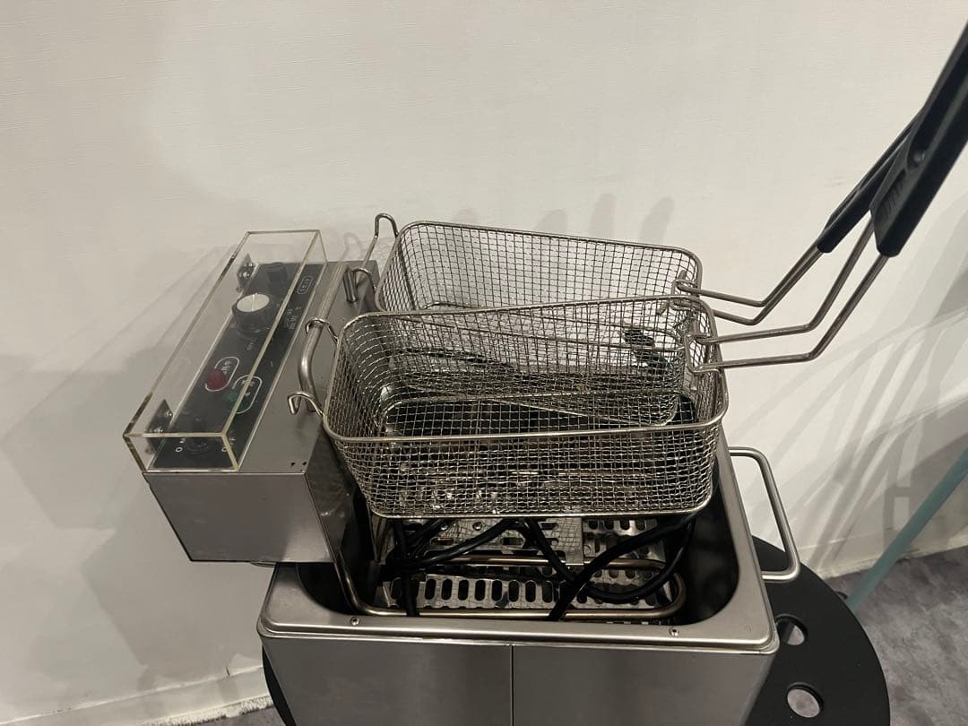 100V 卓上電気フライヤー エイシン