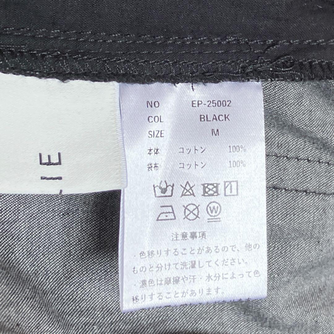 新品 ELLIE デニムワイドパンツ M ブラック - メルカリ