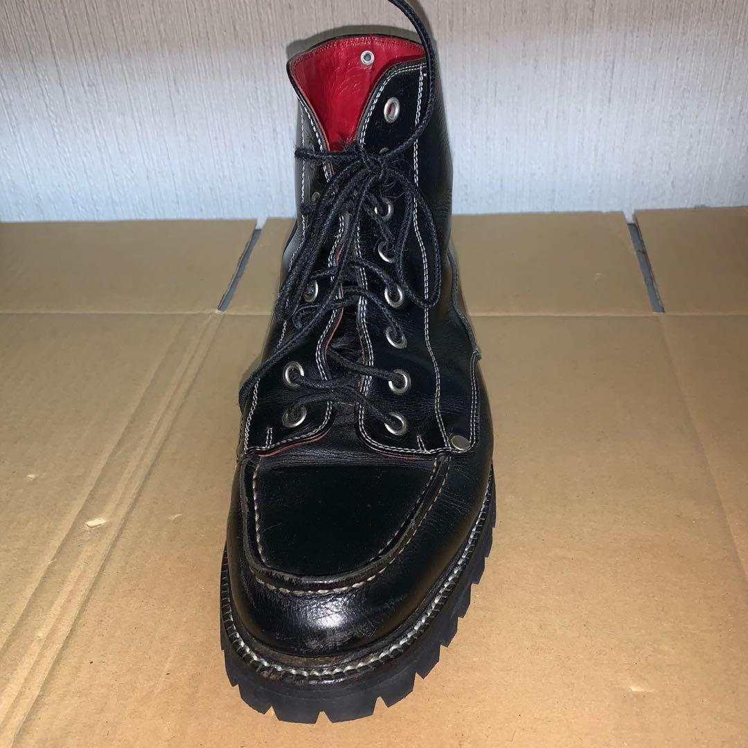 EVISU エヴィス 山根靴店 2001レザーレースアップブーツ ワークブーツ