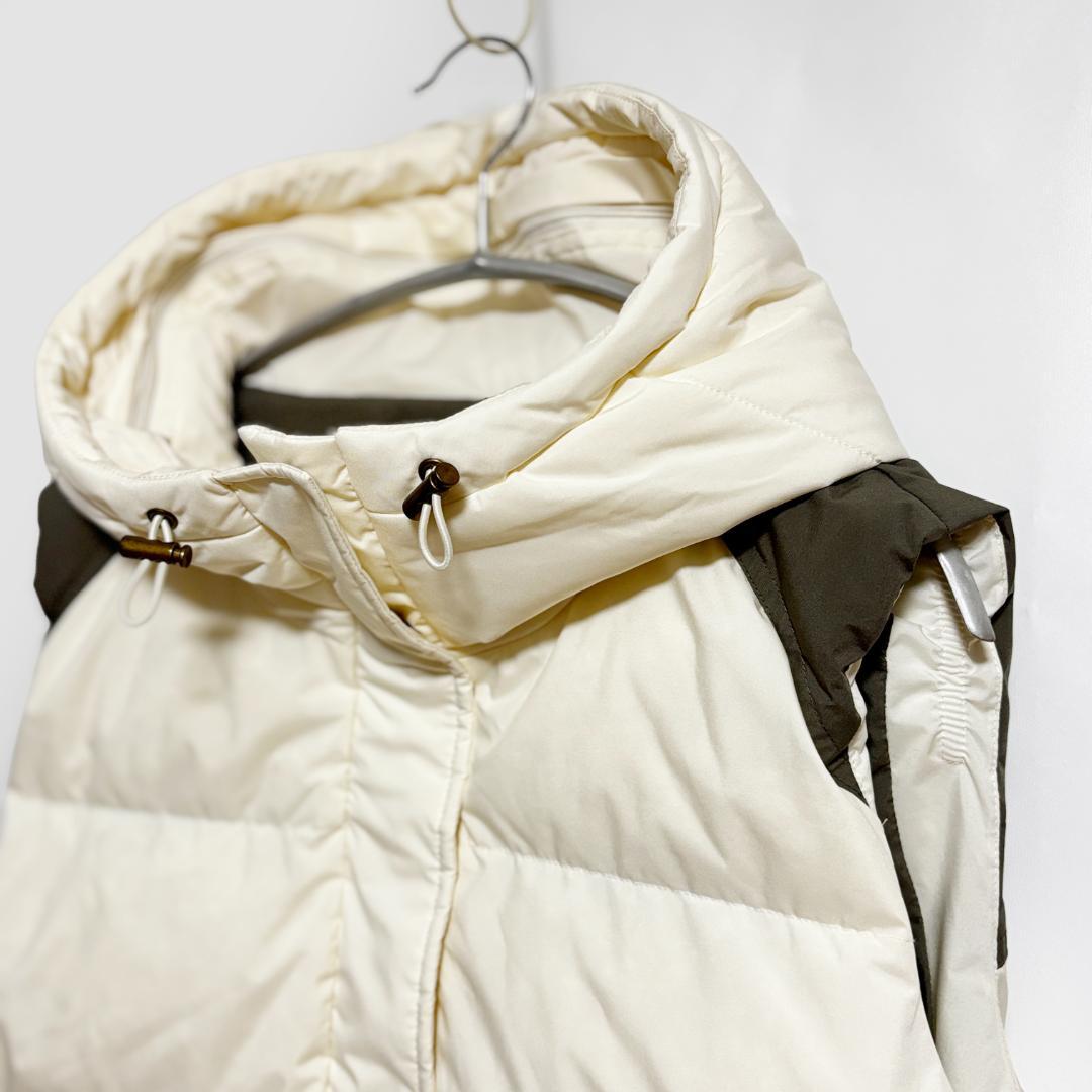 2025AW【ルクルカ センソユニコ】ダウン ベスト 38 オフホワイト