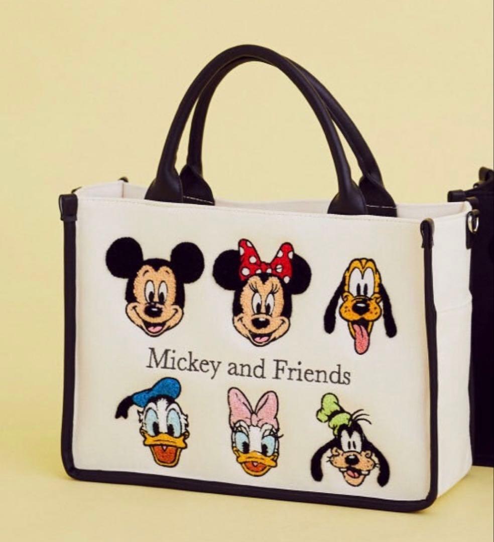 Areeam ミッキー&フレンズ さがら刺繍バッグ - メルカリ