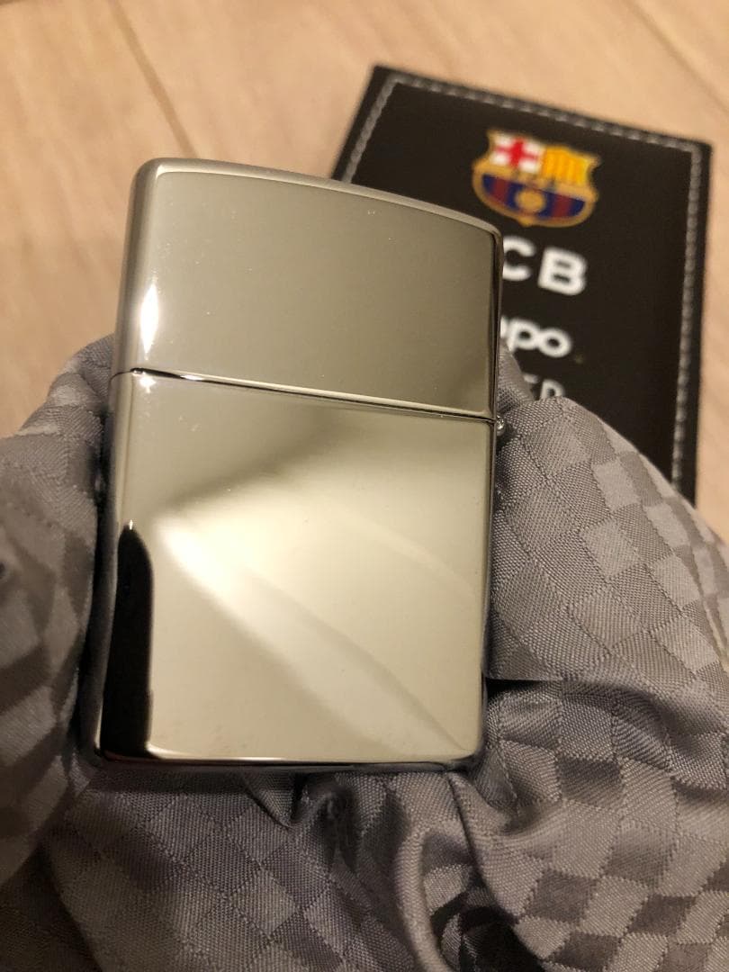 FCバルセロナ 08-09 三冠達成記念ジッポ Zippo - メルカリ