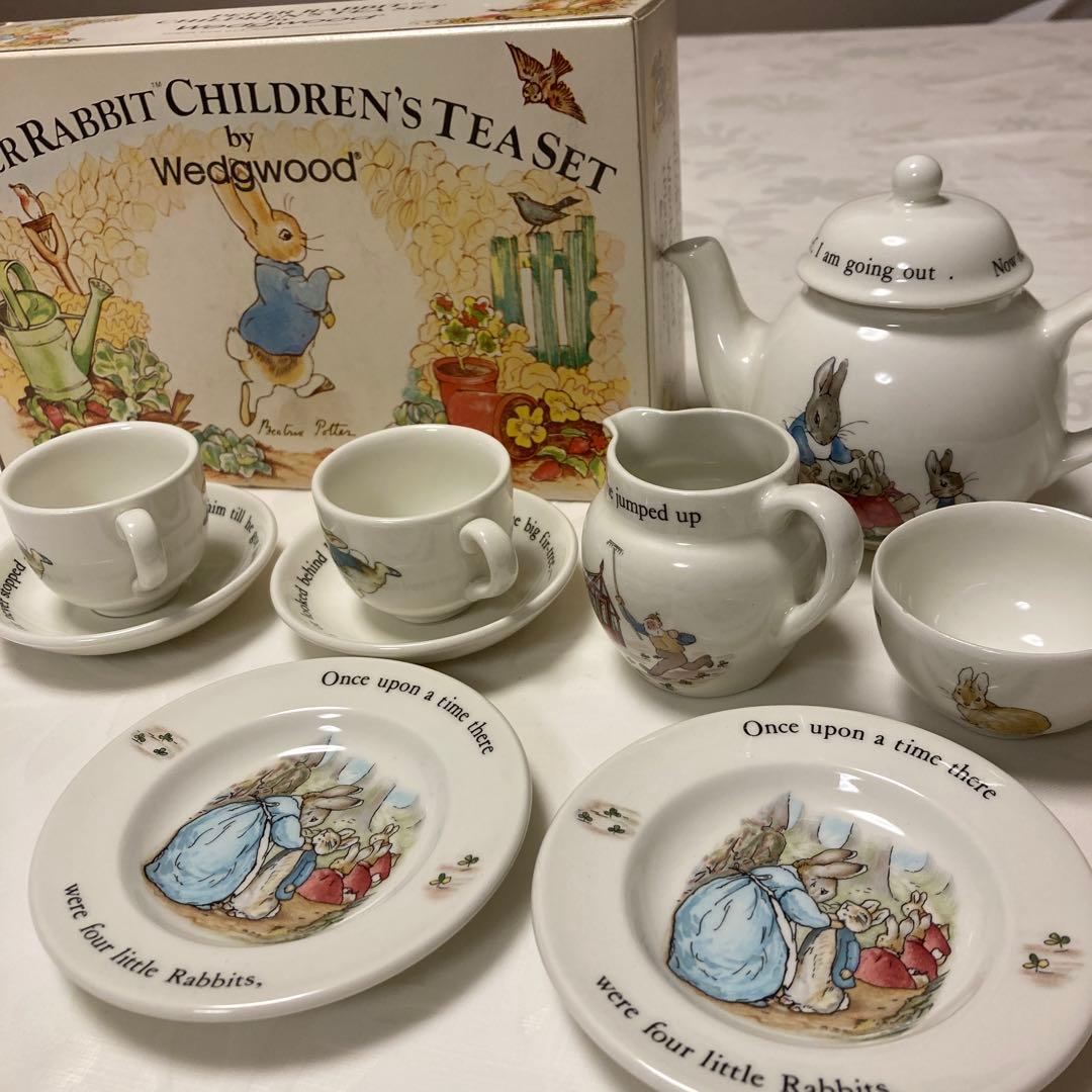 Wedgwood ピーターラビット チルドレンズティーセット 旧刻印 - メルカリ