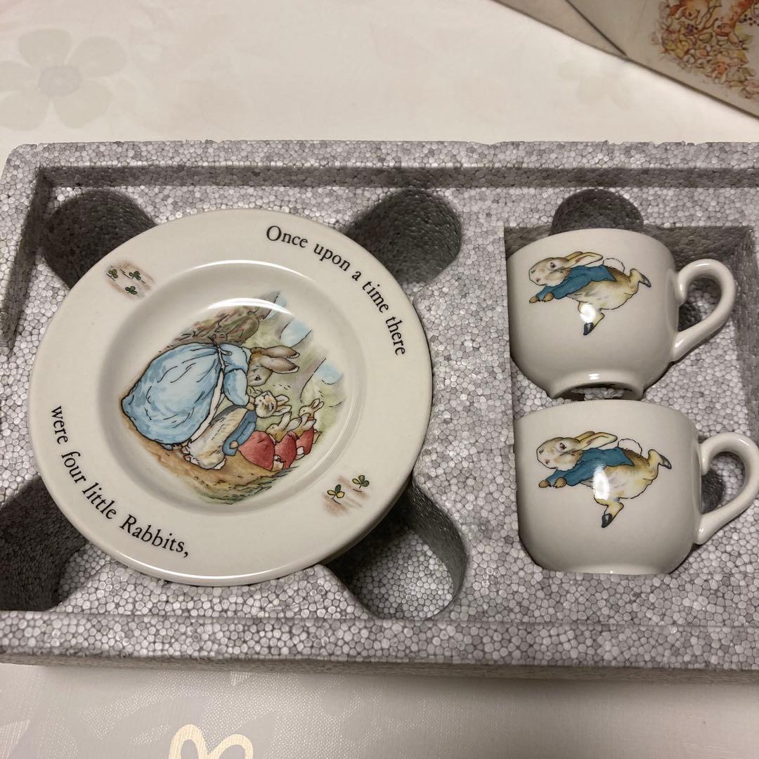 Wedgwood ピーターラビット チルドレンズティーセット 旧刻印 - メルカリ