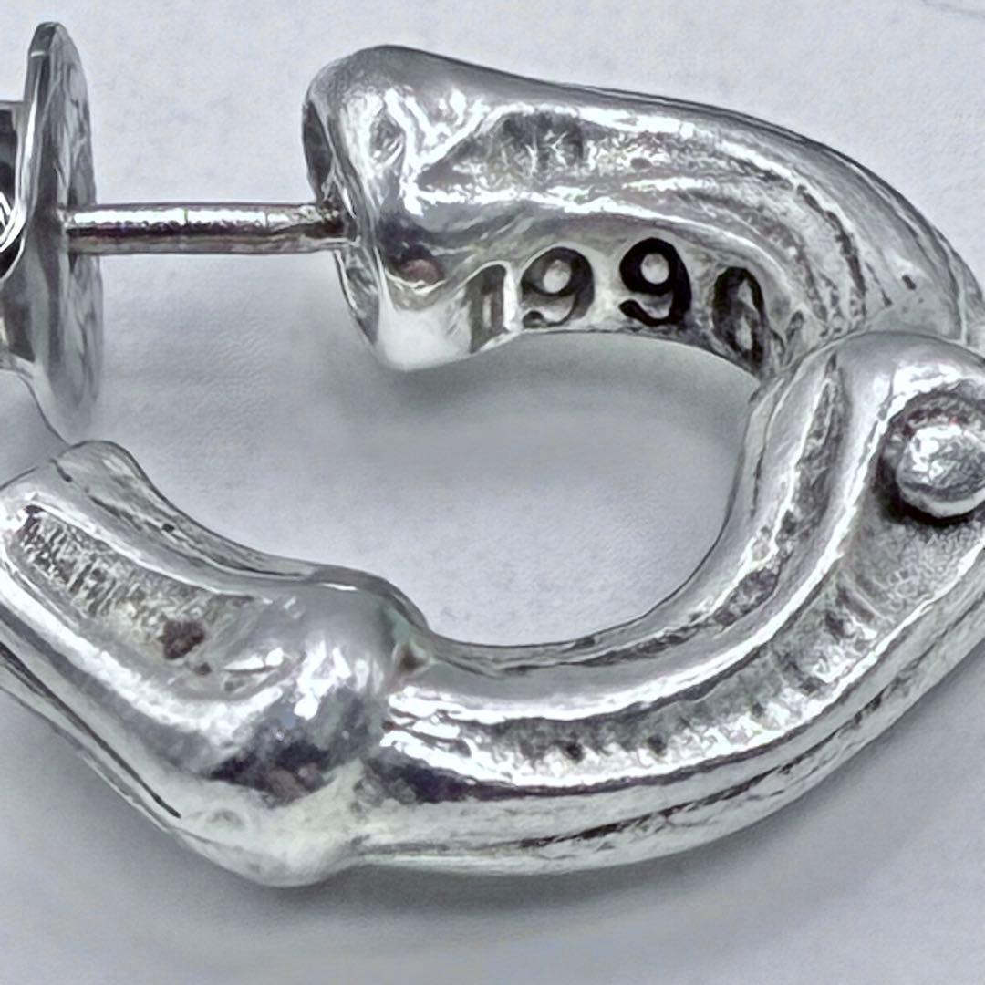 希少】オールドティファニー バンブー フープ ピアス スモール