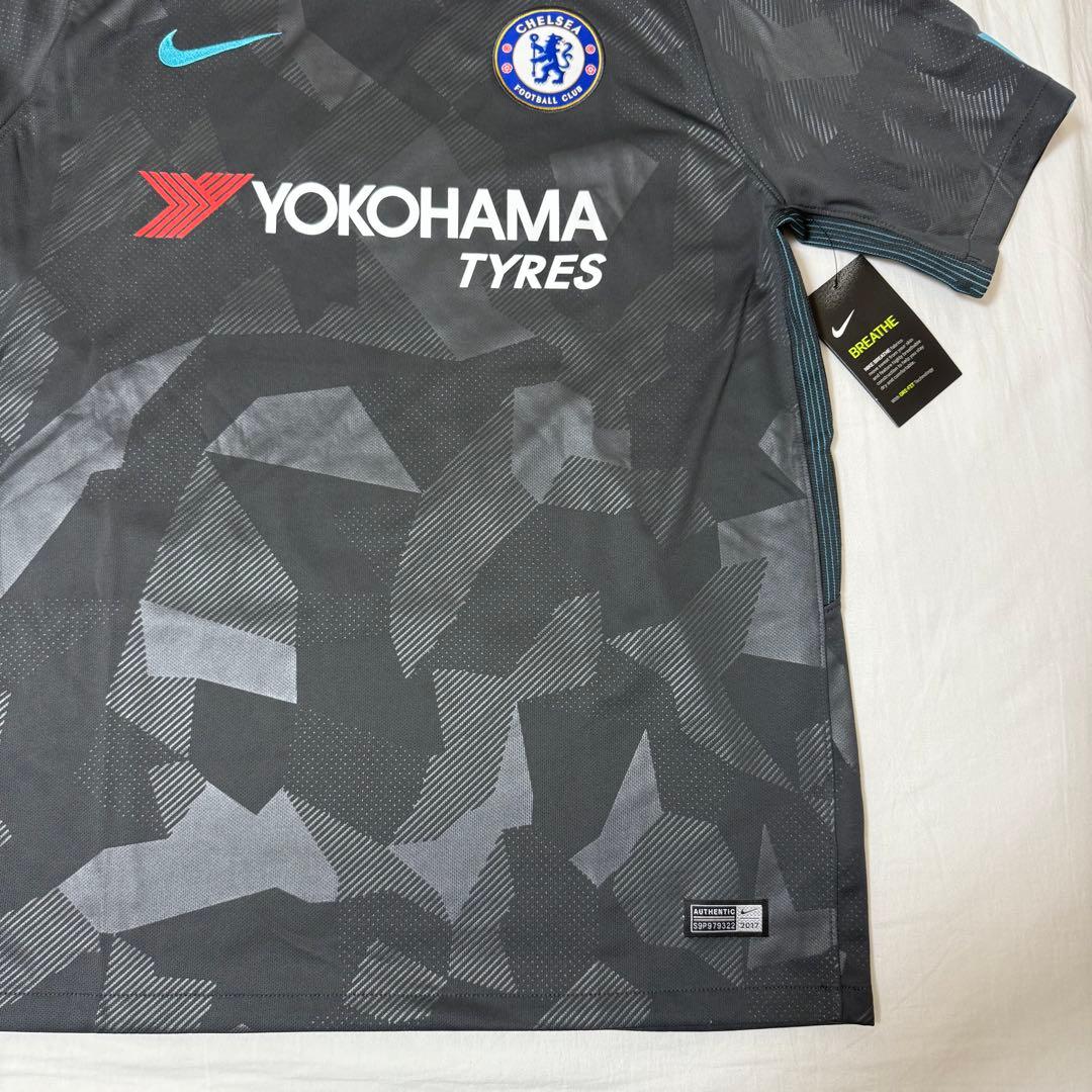 新品未使用タグ付】アザール #10 チェルシーFC 17/18 ユニフォーム