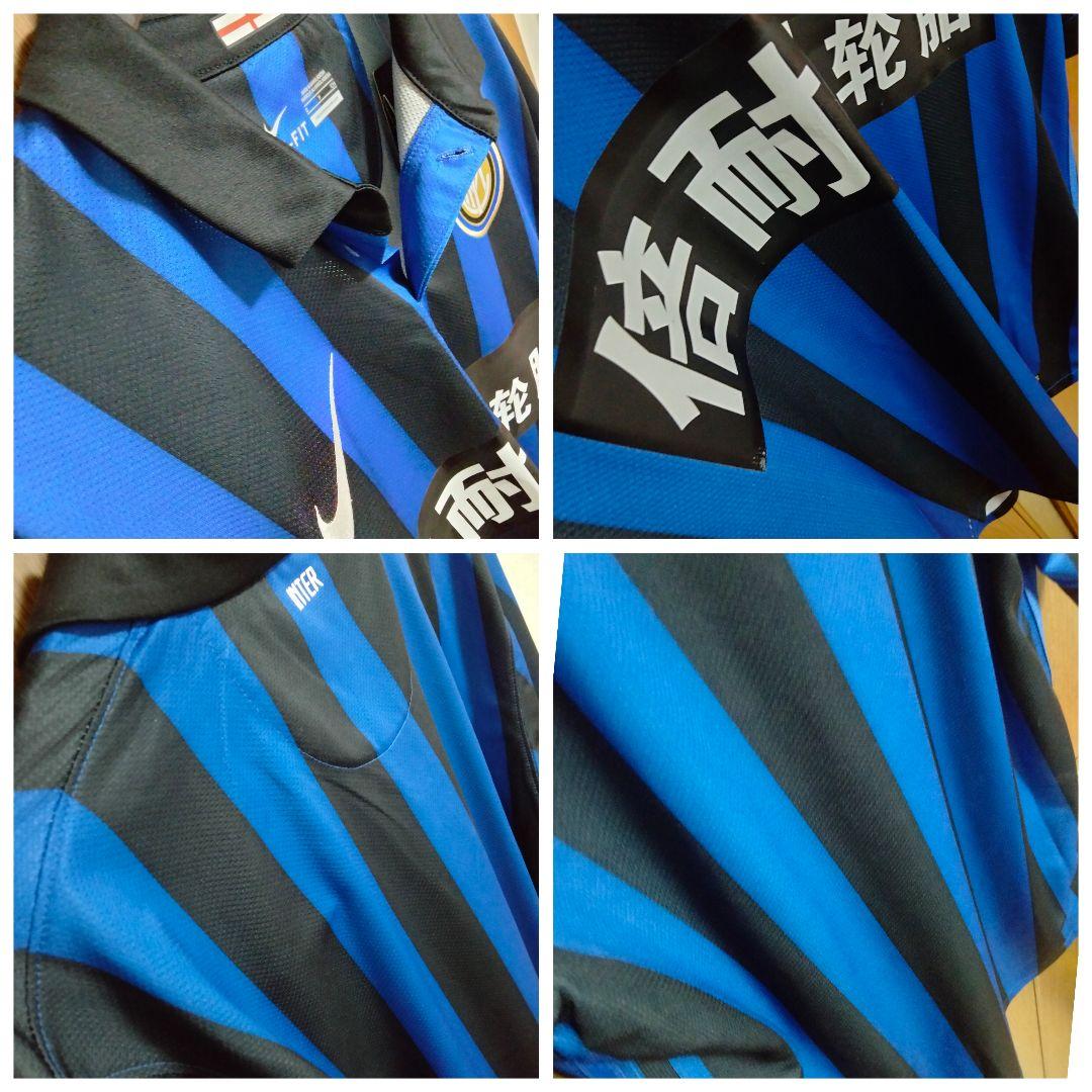 ナイキ インテル ユニフォーム 11/12 ピレリ中国語表記モデル タグ付き