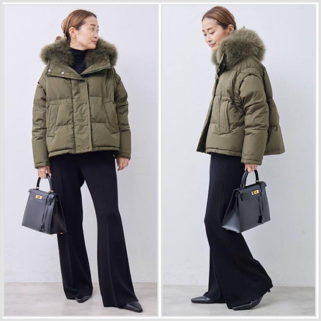 YVES SALOMON イヴ サロモン DOWN JACKET ダウン - メルカリ