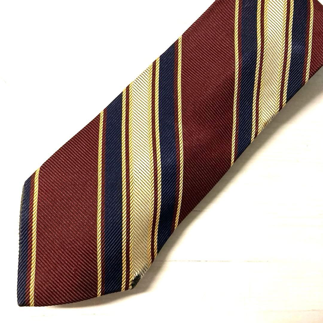 Michael J. Drake マイケルジェイドレイク ネクタイ ストライプ - メルカリ