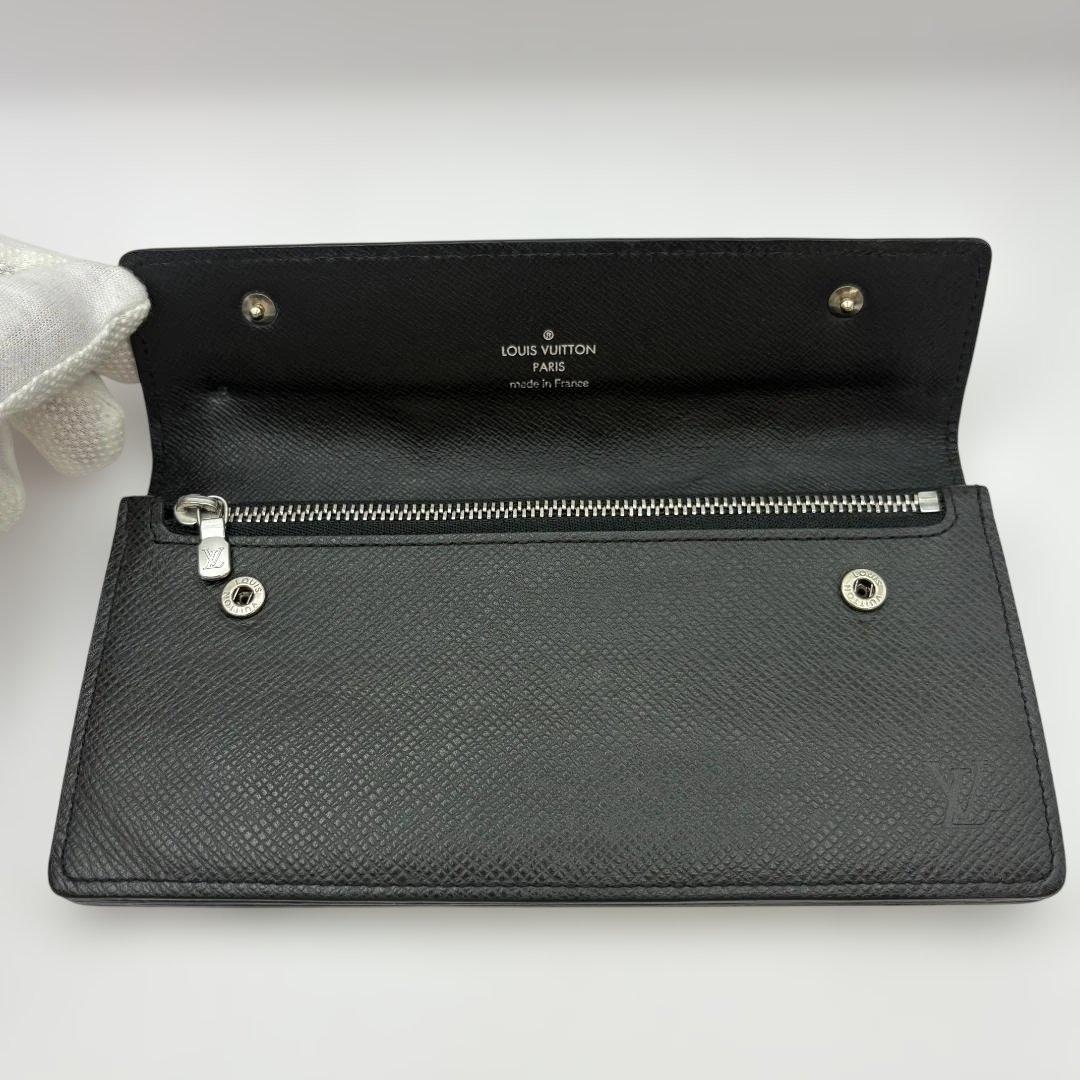 ルイヴィトン 長財布 タイガ ポルトフォイユ アコルディオン チェーン