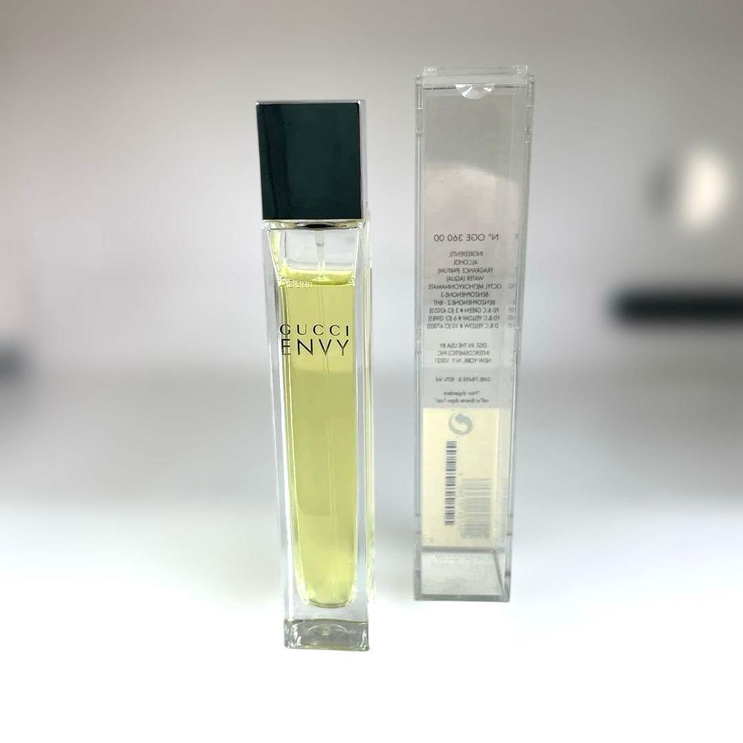 GUCCI ENVY グッチ　エンヴィ　オードトワレ　50ml ケース付 GUCCI ENVY グッチ エンヴィ オードトワレ 50ml - メルカリ