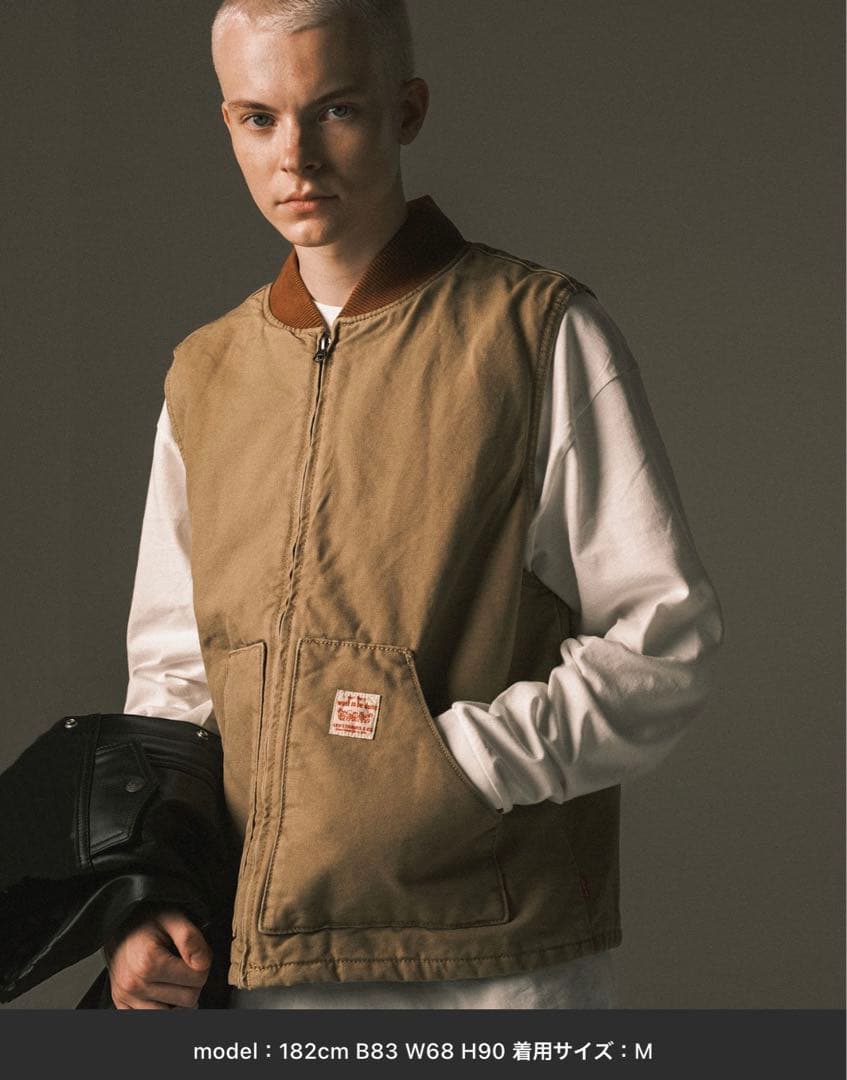Levi's リーバイス ダックベスト カーハート ディッキーズ - メルカリ