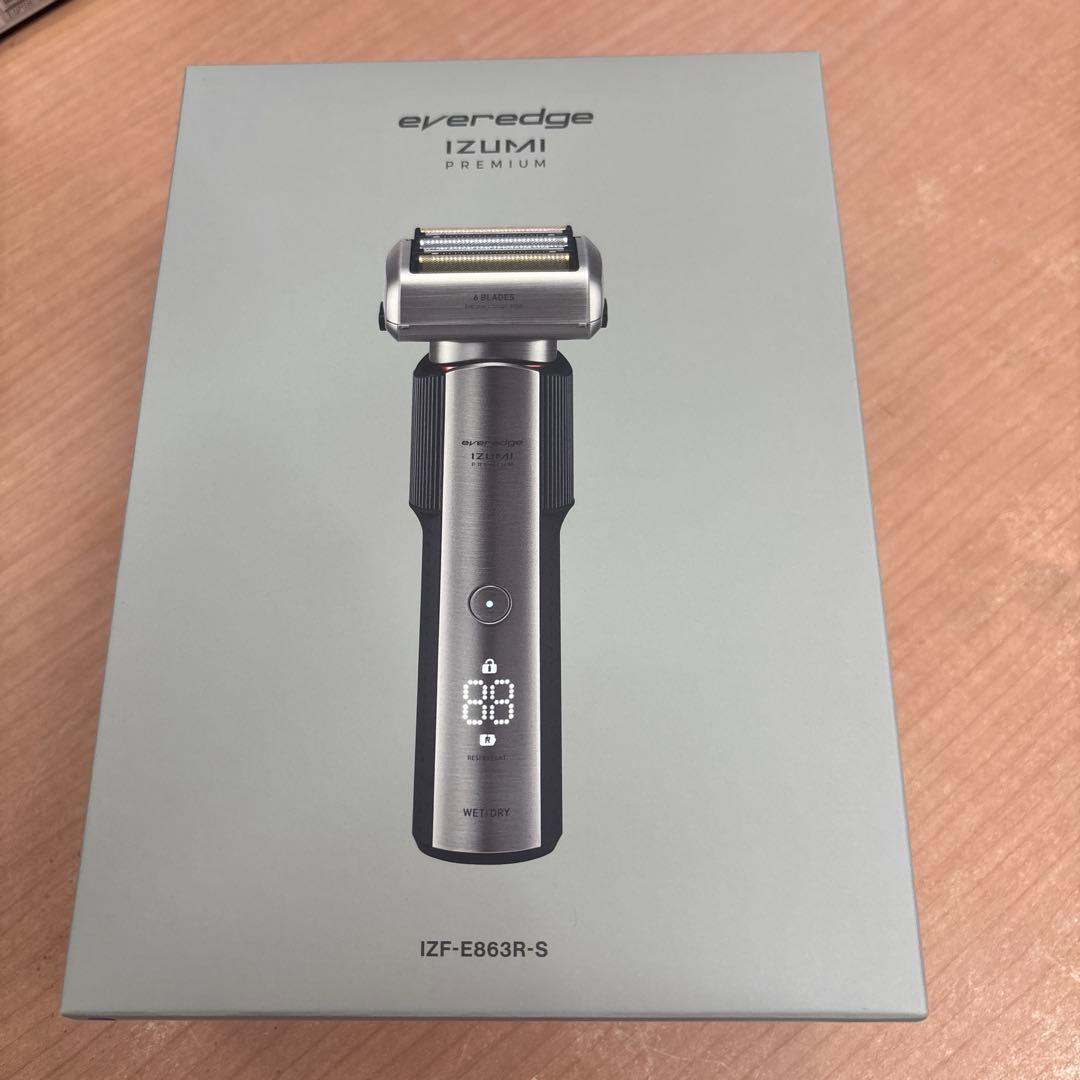 everedge IZUMI メンズ電気シェーバー IZF-E863R-S - メルカリ