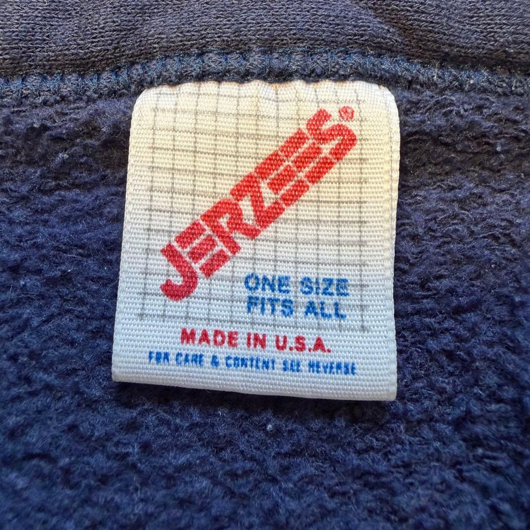 Jerzees ジャージーズ スウェットカーディガン ネイビー USA製 90s