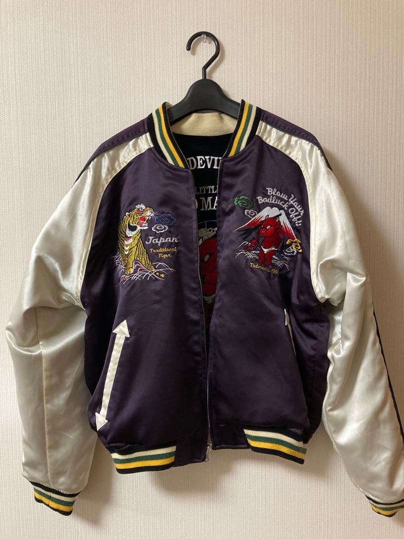 U.S. Navy Red Devil スカジャン TEDMAN Lサイズ - メルカリ