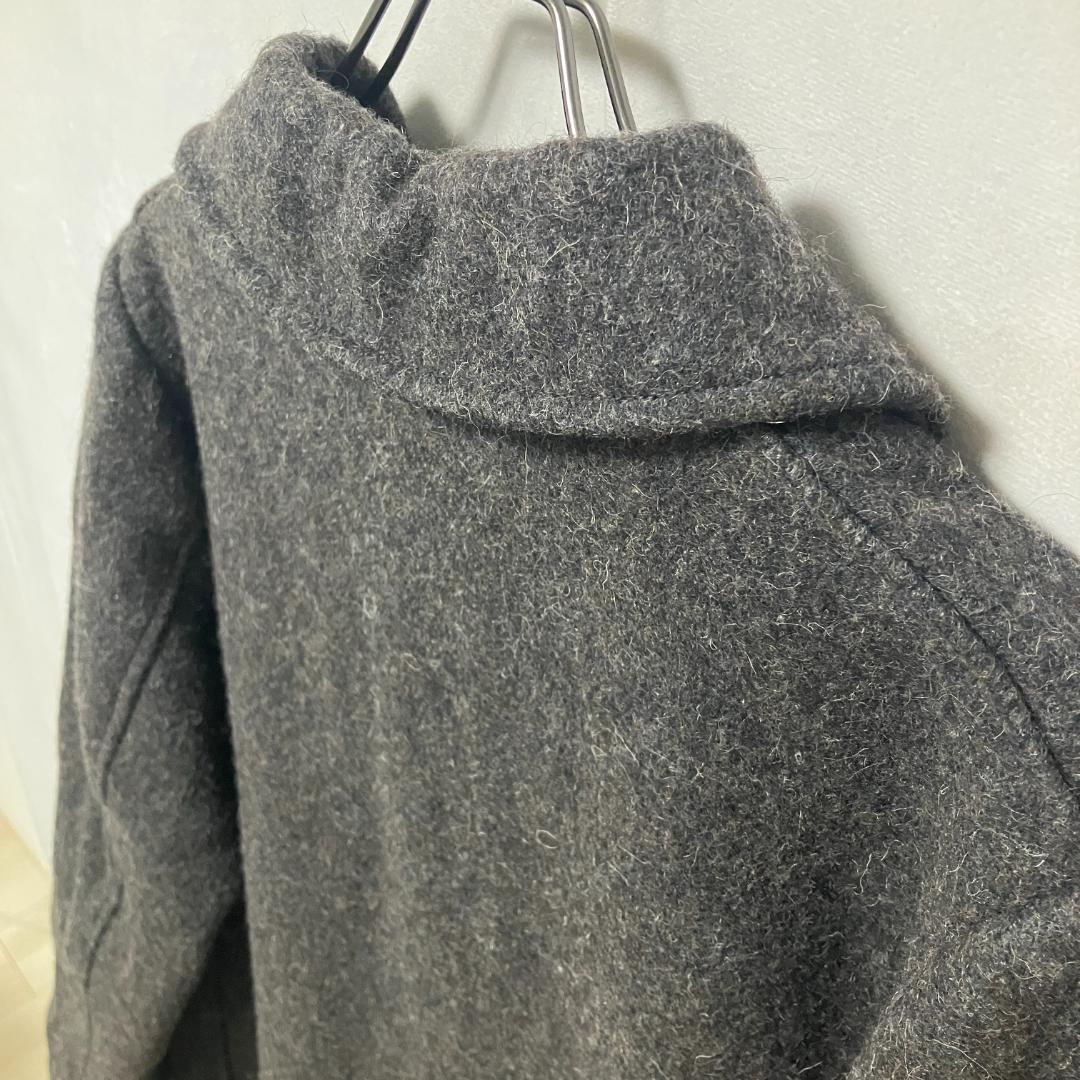 デッドストック ブルガリア軍 ウールロングコート ホスピタルコート