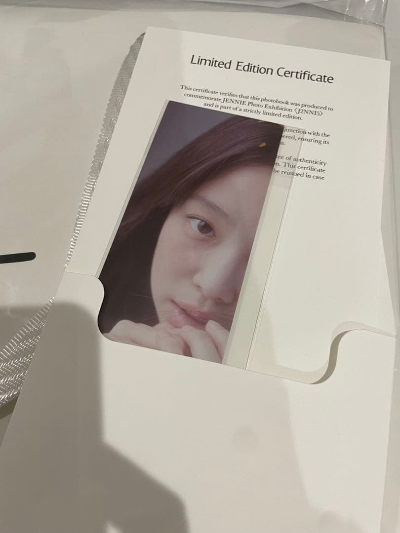 JENNIE J2NNI5 フォトブック ブックマーク ポップアップ 限定品 - メルカリ