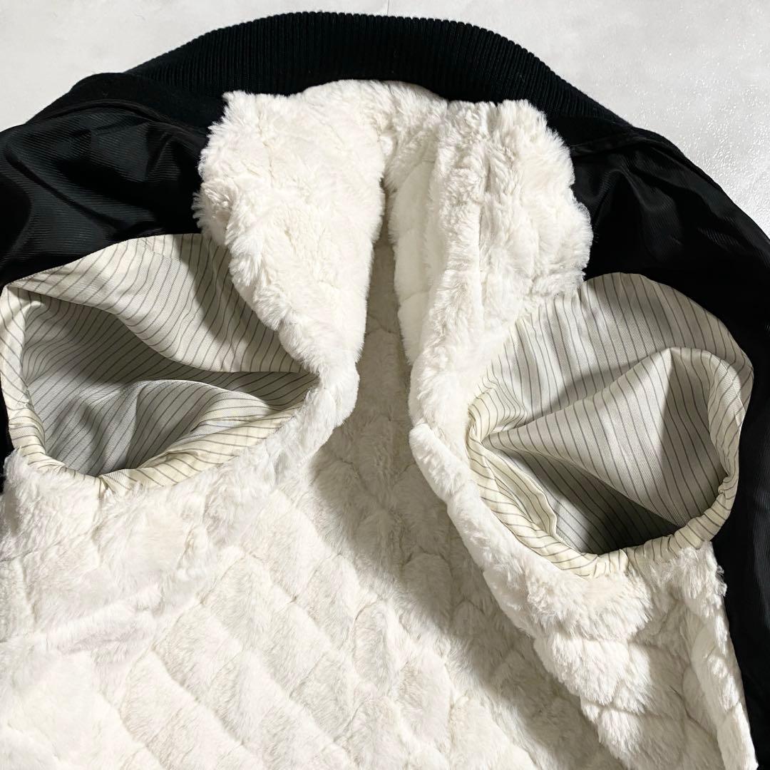 B17920 極美品 ザリラクス LONG STADIUM JUMPER 黒36 - メルカリ