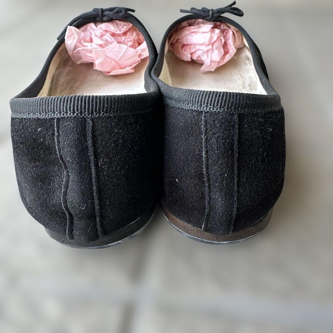 Repetto ブラック バレエシューズ 36 - メルカリ