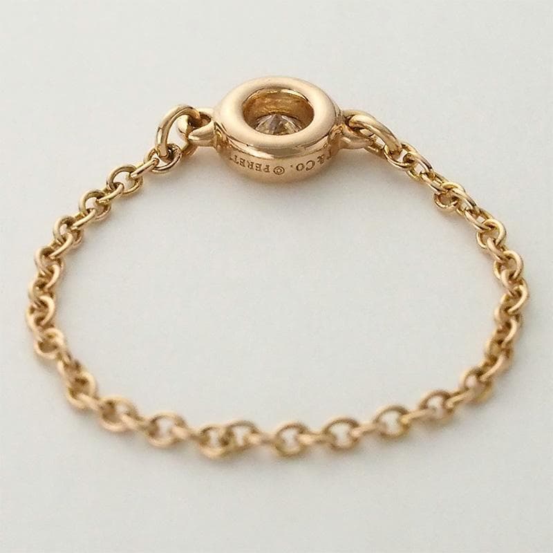 ティファニー TIFFANY&Co 1Pダイヤバイザヤード K18 7号 リング - メルカリ