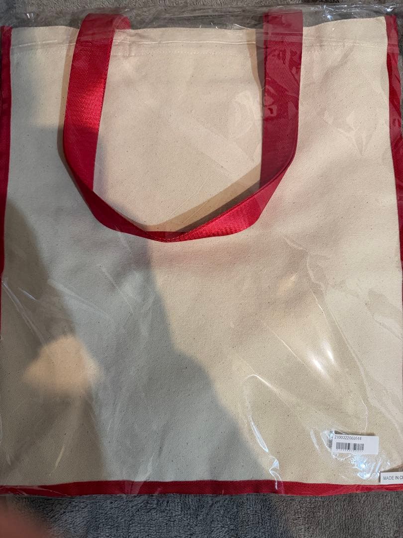 ≠ME ノイミー FC限定 個別スクエアトートバッグ 蟹沢萌子 赤 - メルカリ