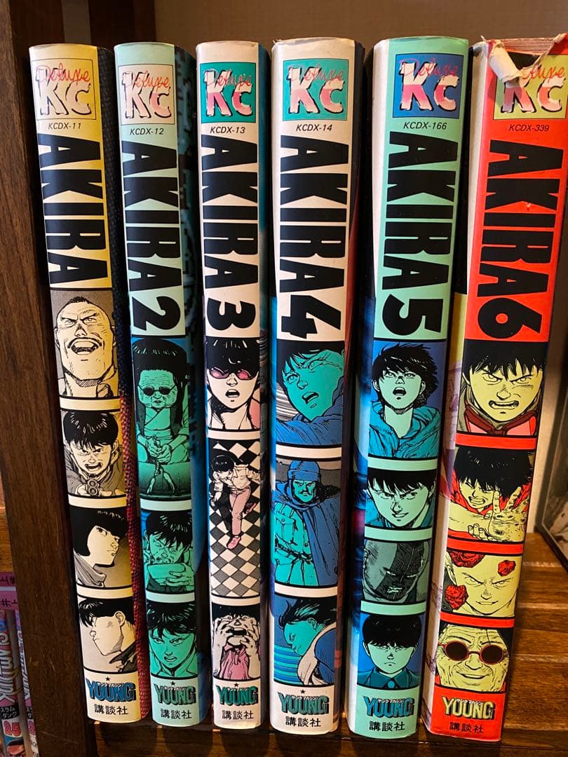 初版 AKIRA 全巻＋DVD+大友克洋 作品2冊