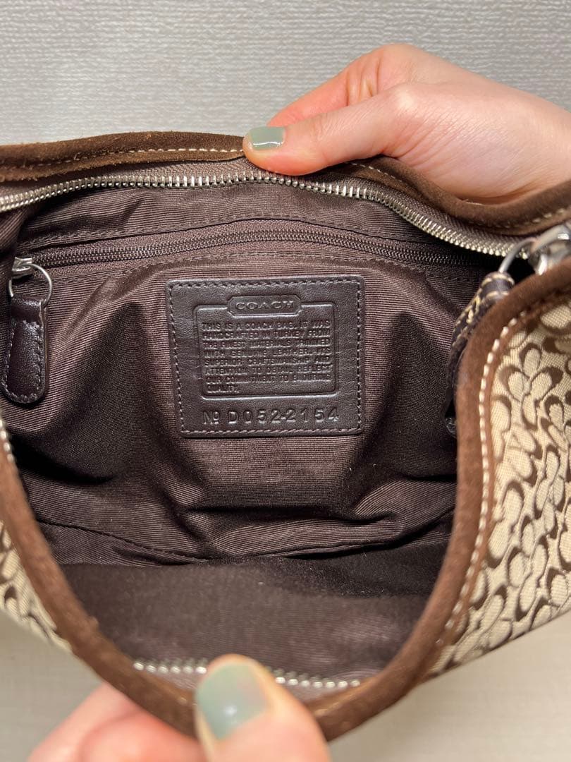 COACH コーチ E052-2154 ワンショルダーバッグ シグネチャー - メルカリ