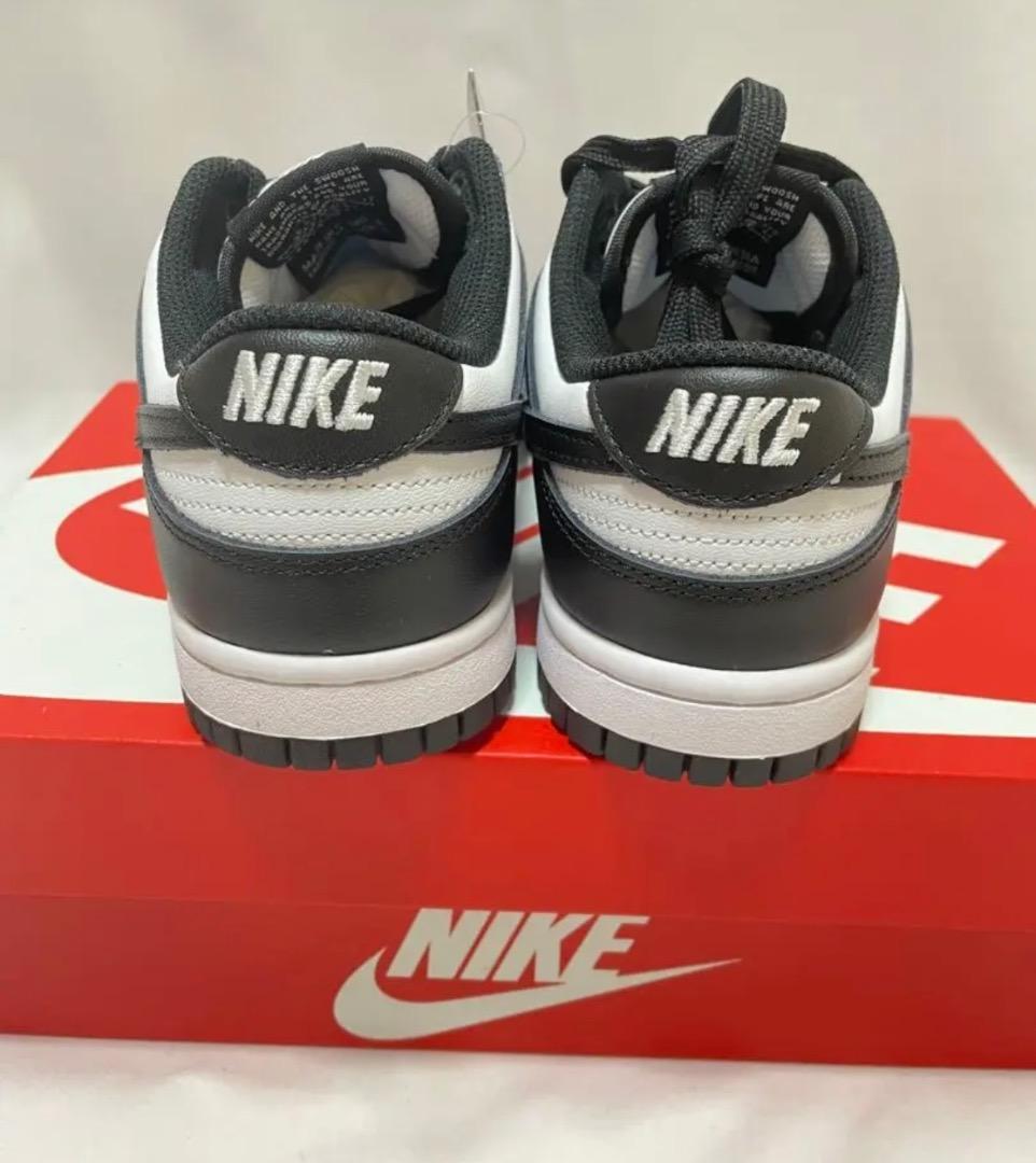 限定一足 GS23.5ナイキダンクローレトロブラック＆ホワイト(
