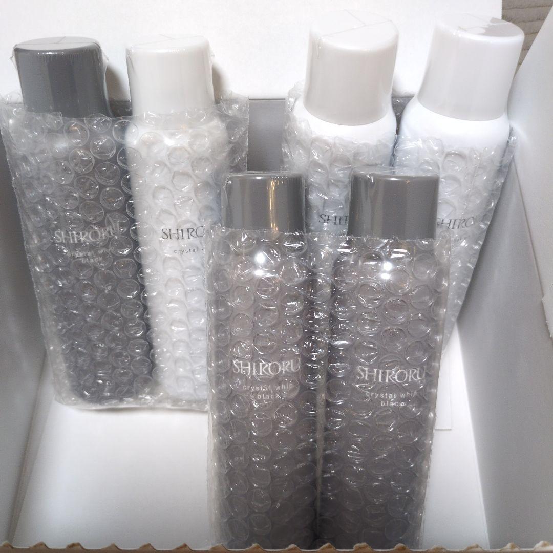 ありえるSHIRORU 洗顔料 6本セット クリスタルホイップ｜SHIRORU(シロル)公式オンラインストア