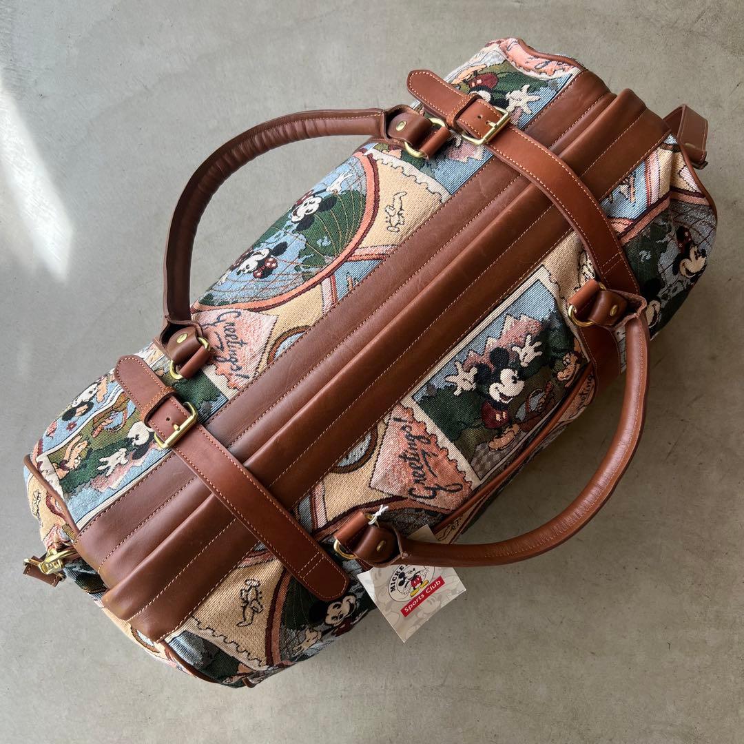 Disney VINTAGE】ディズニー ボストンバッグ 旅行カバン ミッキー