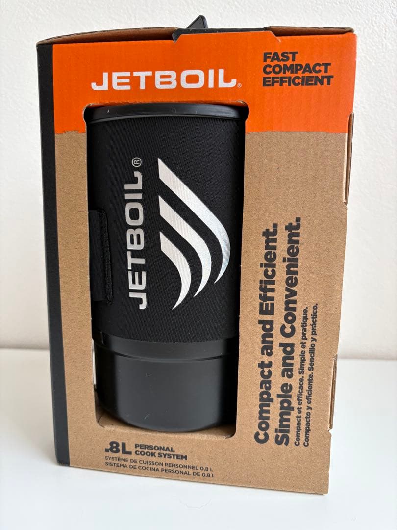 新品未使用　JETBOIL ZIP 0.8L 調理システム　＋ガス缶100×1