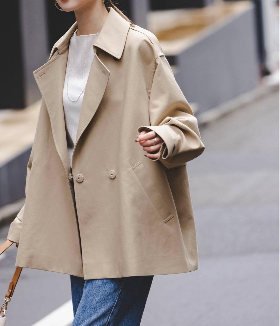 NOBLE ベージュ トレンチコート Noble - asu様専用 NOBLE トレンチコート ベージュの通販 by mai