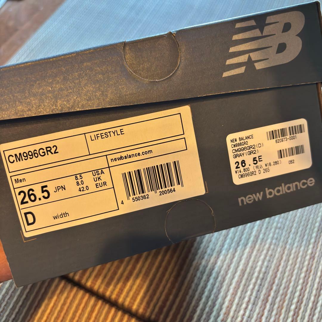 New Balance CM996GR2 26.5cm ニューバランス