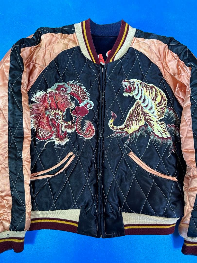 港商 東洋エンタープライズ 初期M品番スカジャン アラスカジャン