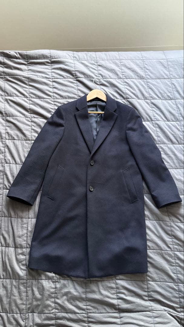 ユニクロ　ウールカシミヤチェスターコート　2025 AW秋冬 ユニクロ公式 | ウールカシミヤチェスターコート