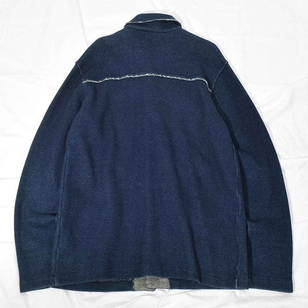 旧タグ パラスパレス 藍染 インディゴ 天竺 カバーオール ワーク