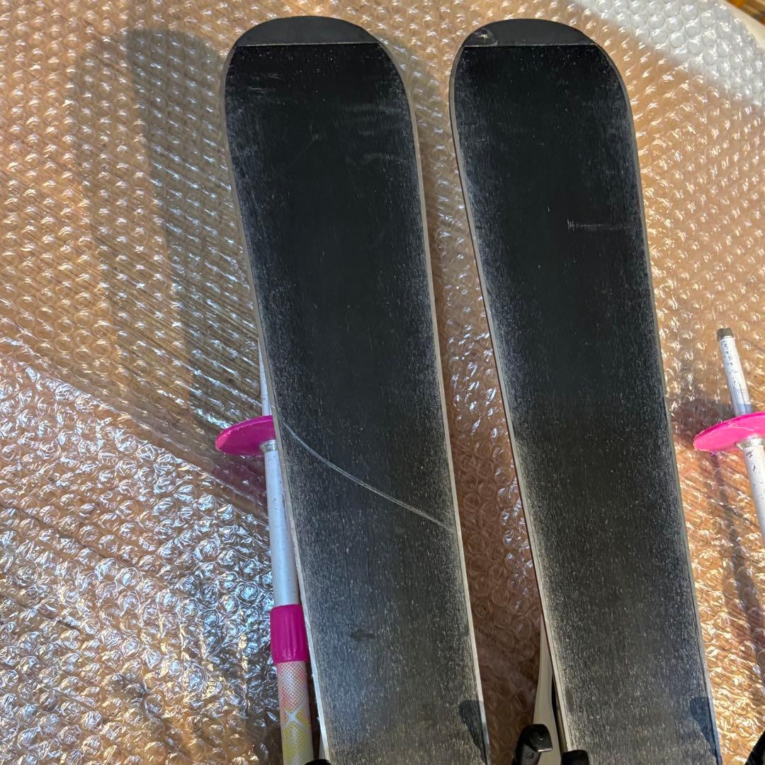 ジュニアスキーセット head 117cm 21cm ストック、ブーツ付