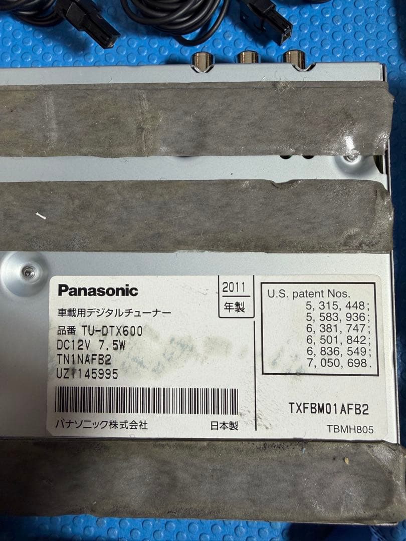 Panasonic TU-DTX600 車載地上デジタルチューナー - メルカリ