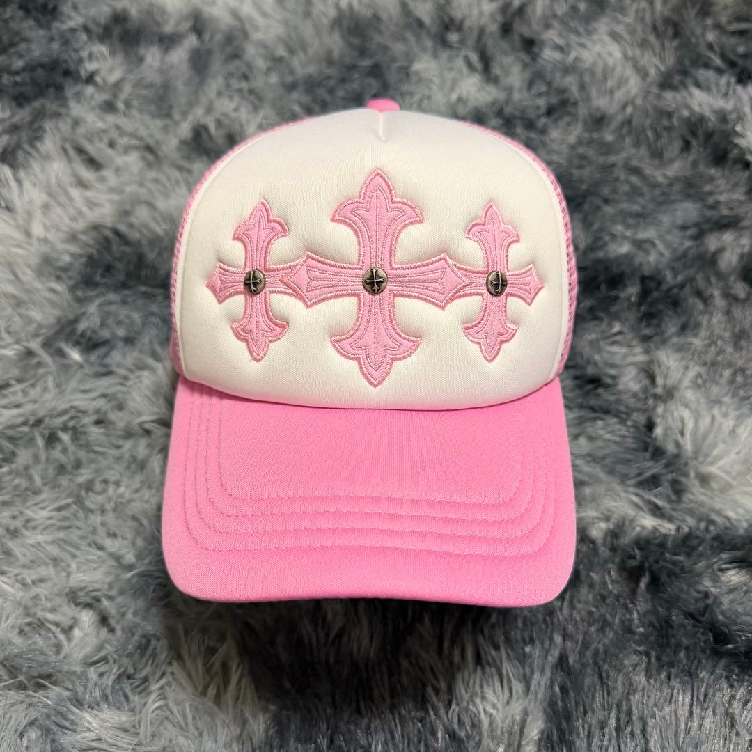 帽子 SUPPLIER Cross Leather Patch Mesh Cap Cross Leather Patch Mesh Cap｜SUPPLIER｜キャップ