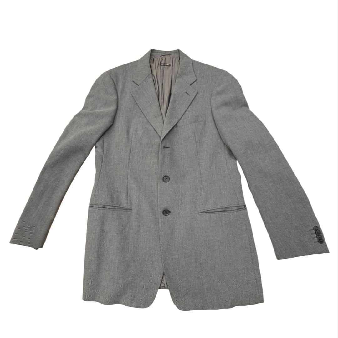 ✨美品✨GIORGIO ARMANI BORGO 21 セットアップ50 グレー - メルカリ