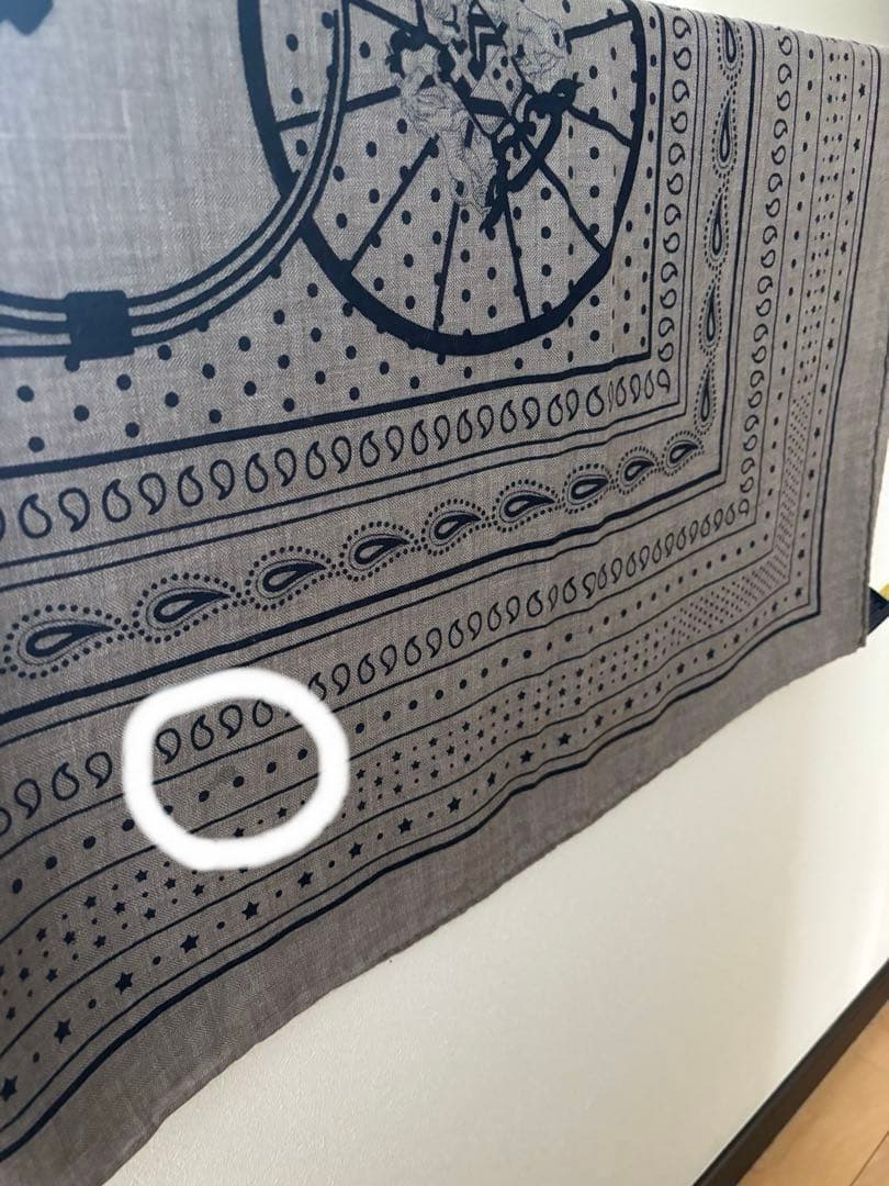 エルメス カシシル エトゥープ バンダナ カレジュアン クリーニング