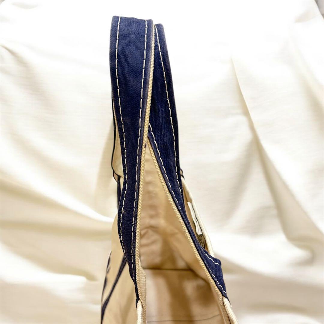 L.L.Bean 90s〜　トートバッグ　USA製　ネイビー　大容量