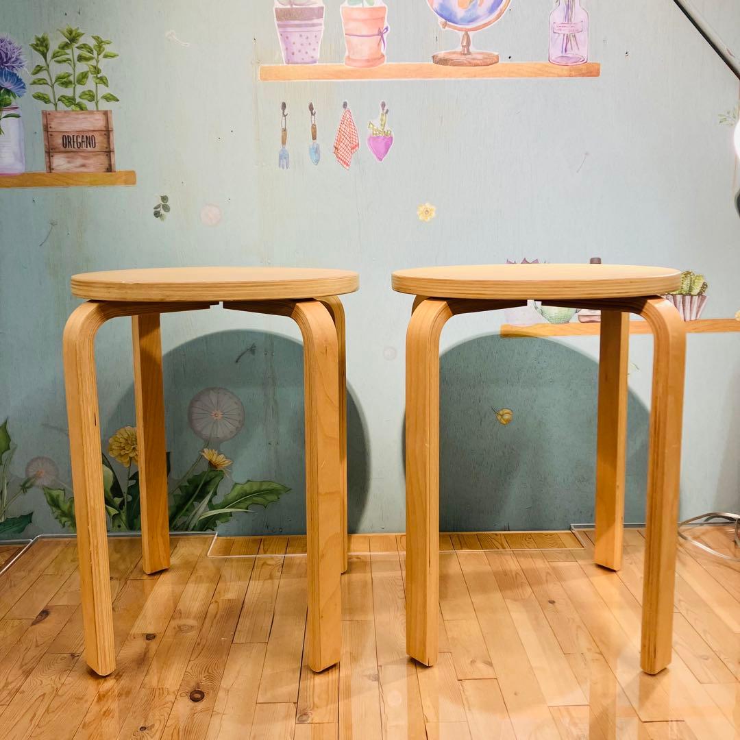 IKEA FROSTA イケア フロスタ スツール　廃盤品　2セット IKEA FROSTA 2脚セット スツール 椅子 フロスタ イケヤ イケア STOOL