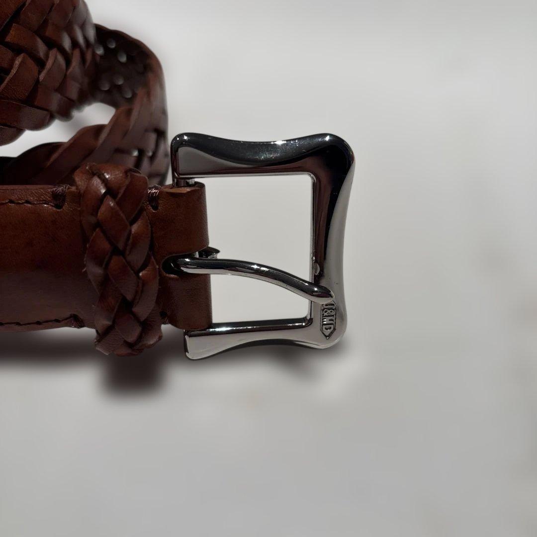 J&M Davidson／メッシュベルト／タンブラウン／32/80 - メルカリ